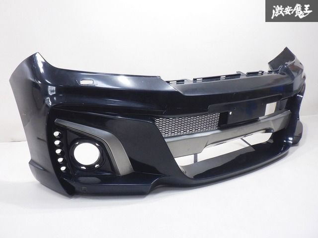 WALD ヴァルド ブラックバイソン URJ202W 200系 ランドクルーザー ランクル 後期 フロントバンパー ブラックメタリック系 FRP製 棚1G13