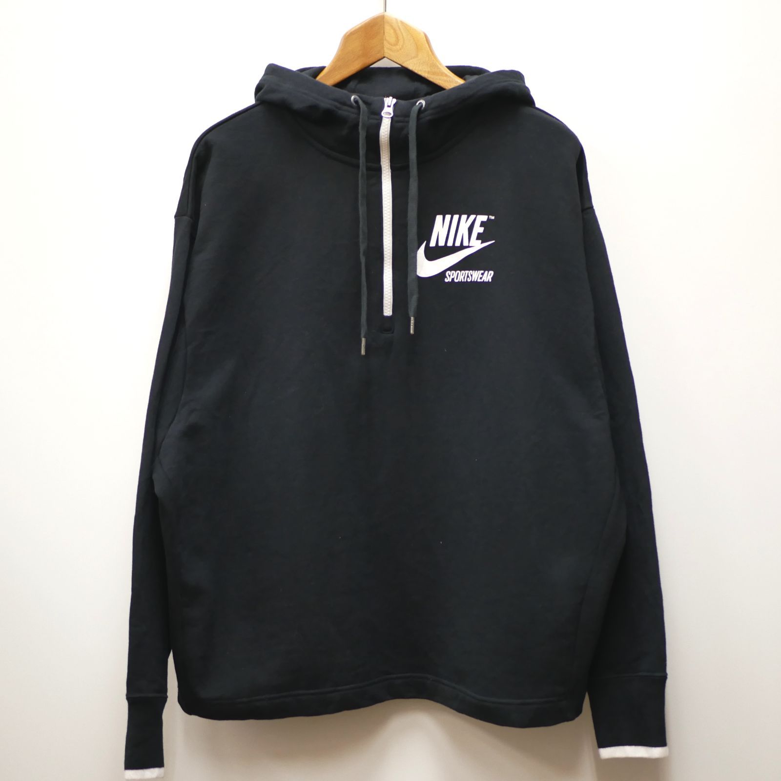 NIKE ナイキ ハーフジップ パーカー AJ7373-010 XL 古着 - メルカリ