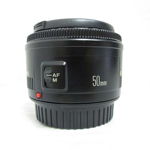 キャノン CANON LENS EF 50mm 1 1.8 II ２ 黒 ブラック カメラ 単焦点 レンズ 一眼レフ 日本製