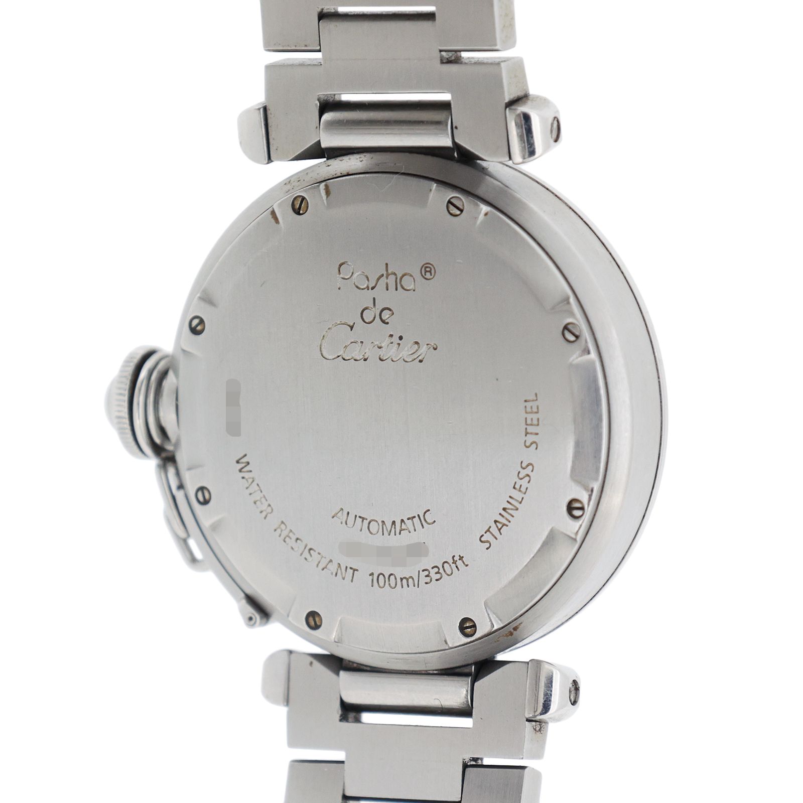 カルティエ パシャC ビッグデイト W31053M7 ボーイズ ユニセックス  