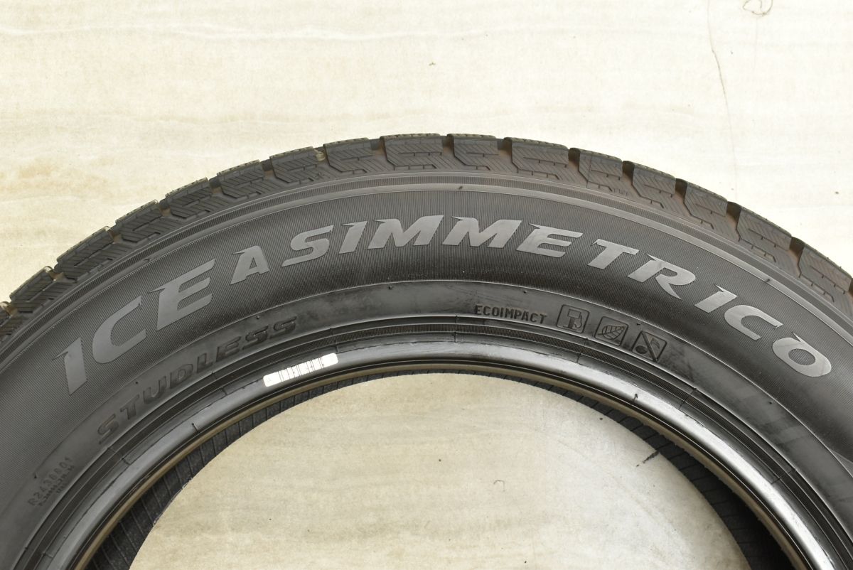 バリ溝】ピレリ アイスアシンメトリコ 225/60R18 4本セット