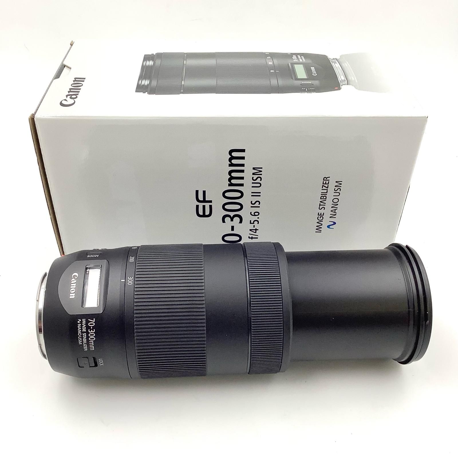 EF70-300mm 👜 F4-5.6 IS II USM 【ブラック】 γT016-2B2C