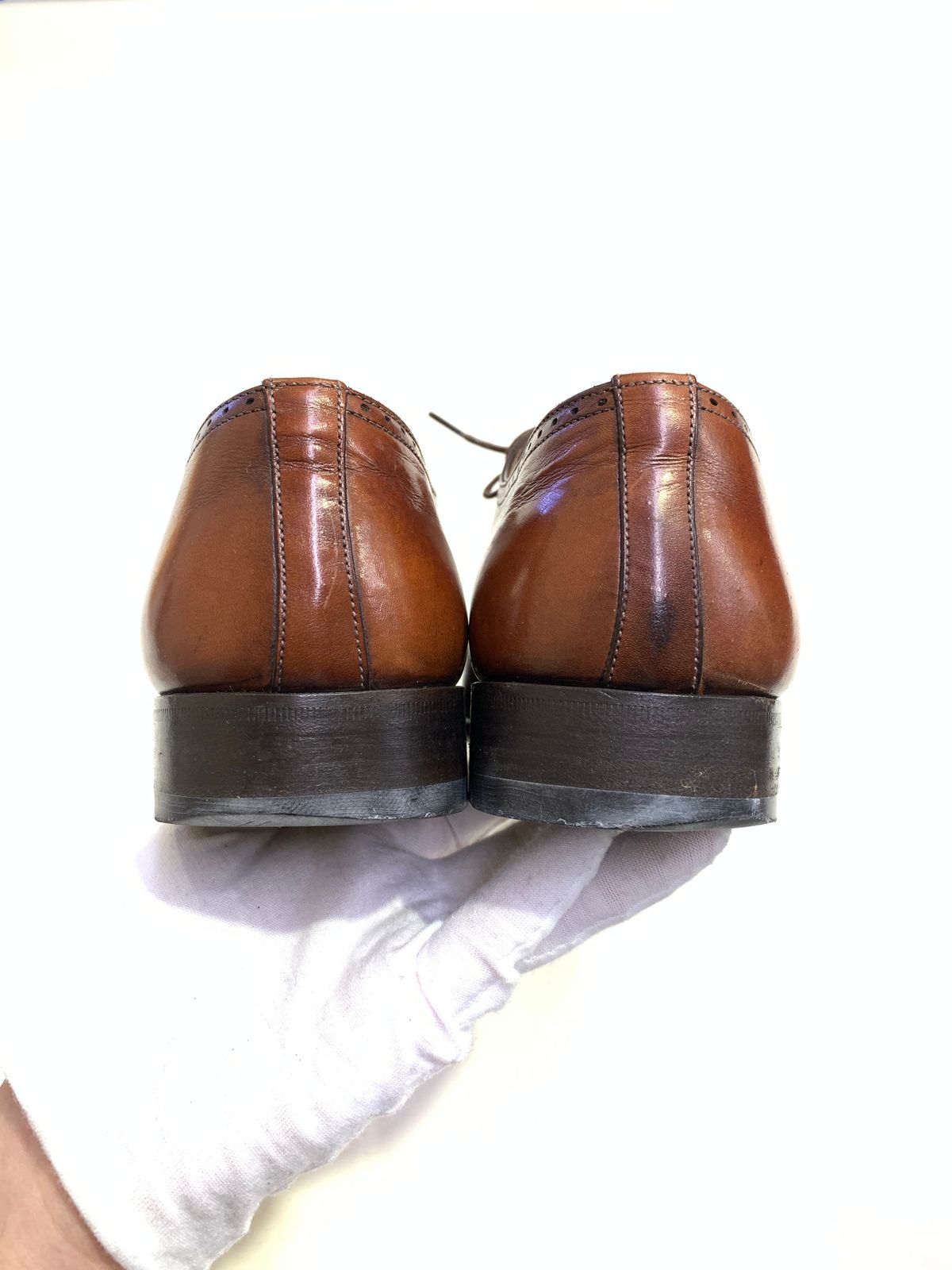 SANTONI サントーニ 7646 レザービジネスシューズ 革靴 ウィングチップ