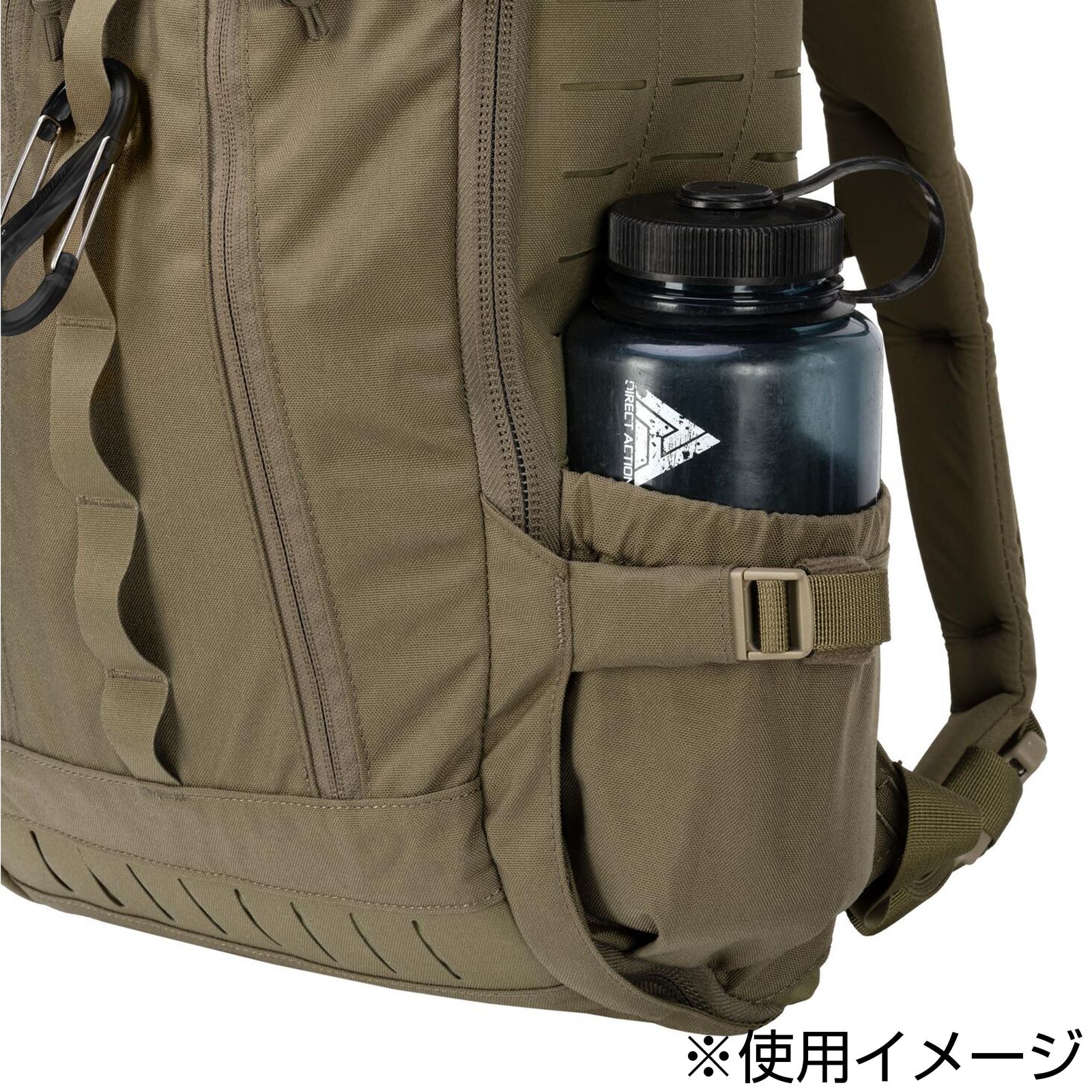 DIRECT ACTION バックパック HALIFAX スモール 18L フルオープン BP-HFXS-CD5 シャドーグレー HRDEVELOPMENT_JP