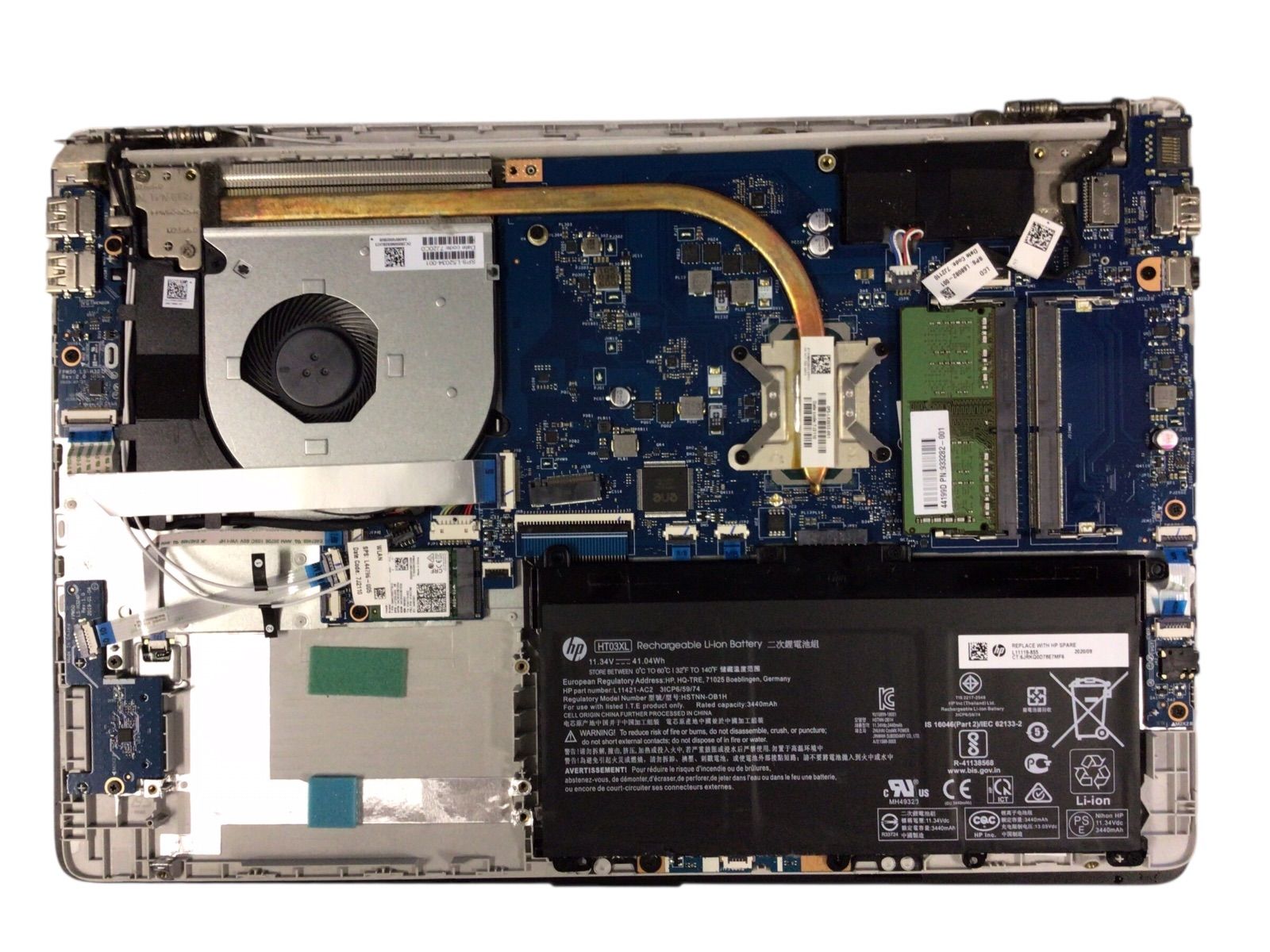 npc371【ジャンク】HP 15s-du2094TU◇i5 10th/4GB◇通電不可