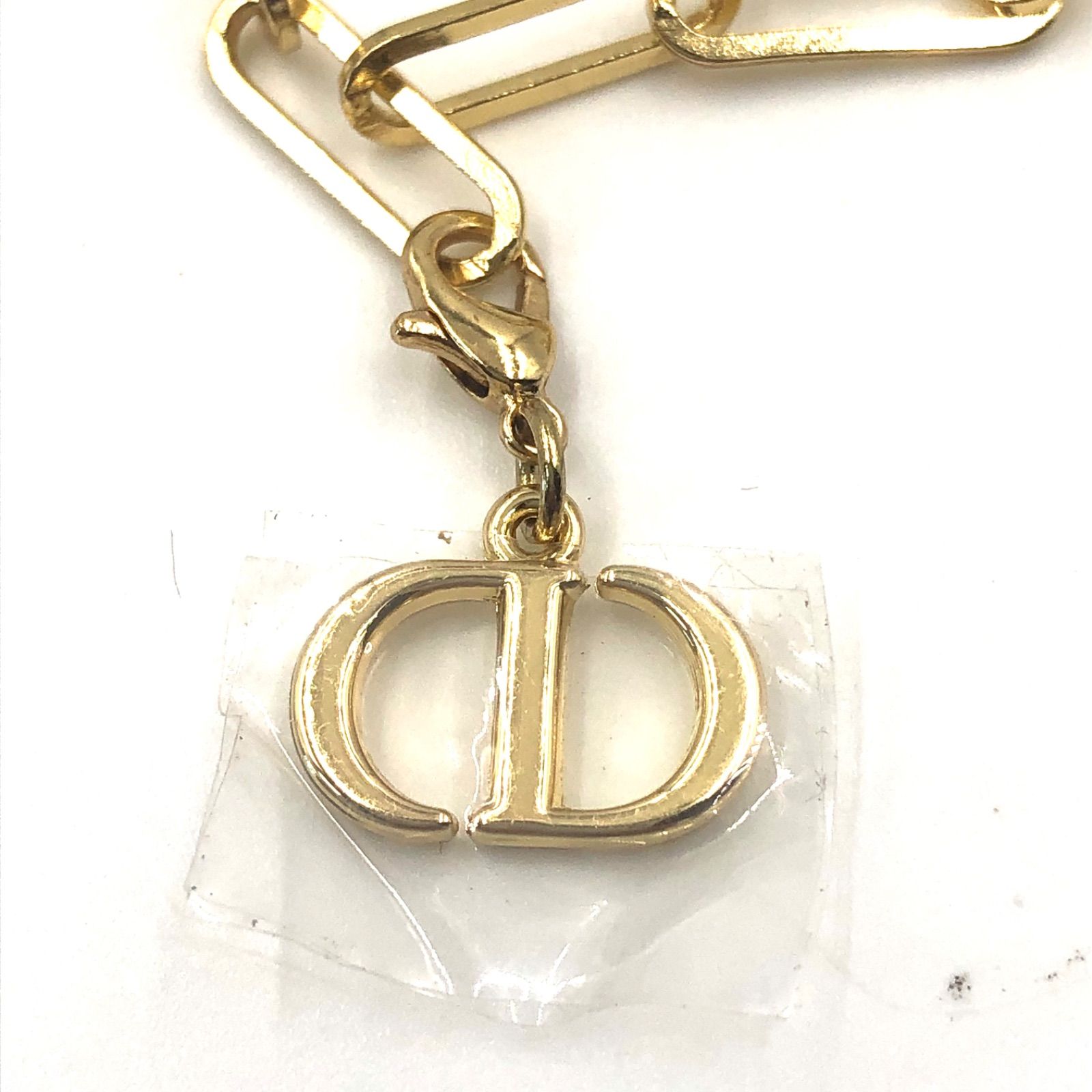 ディオールネックレス☆未使用品 未使用品 Dior シルバー ロゴ