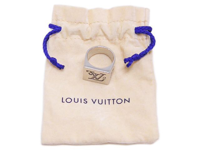 ルイ・ヴィトン LOUIS VUITTON x NIGO リング バーグ・スクエアードLV