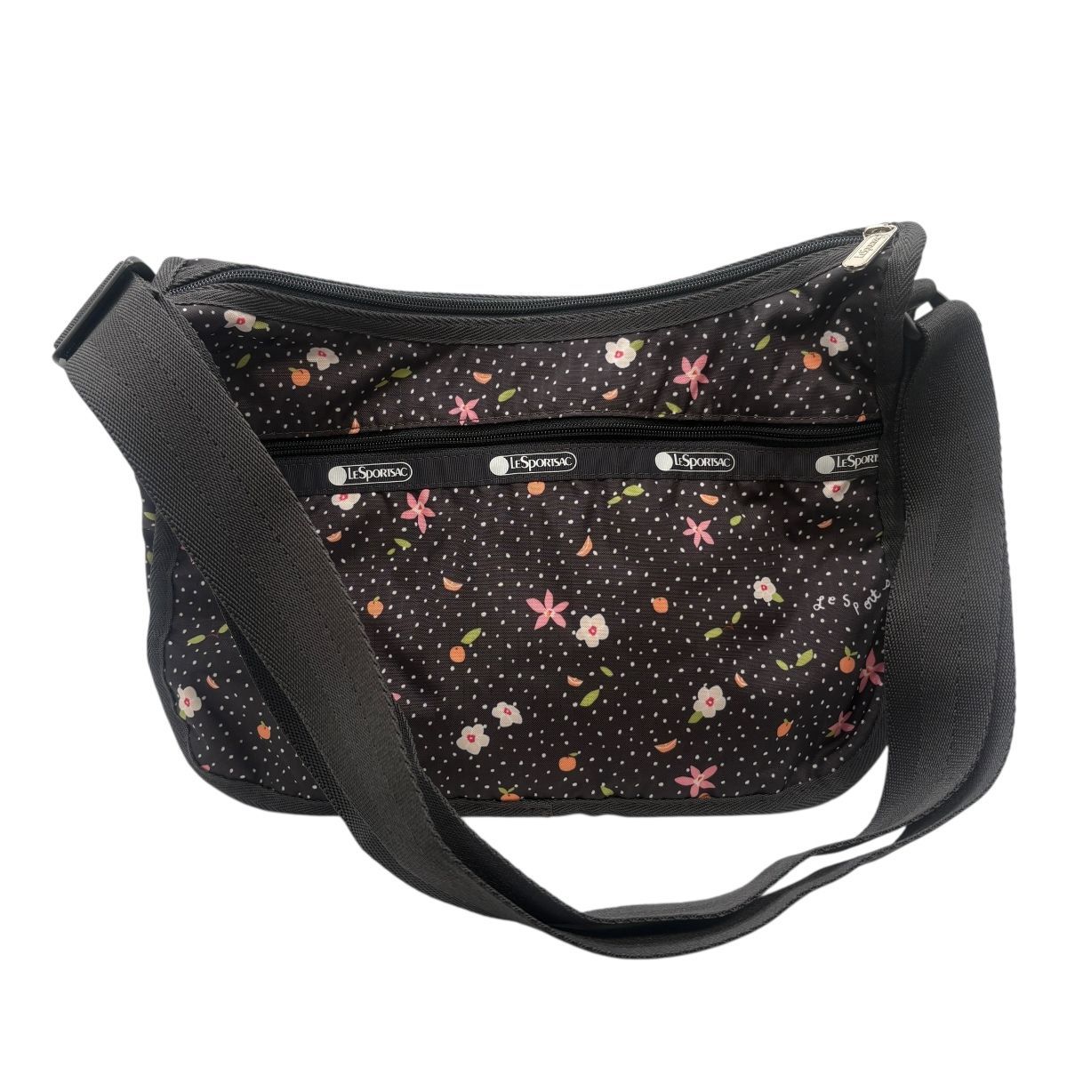 ♪3332 LeSportsac レスポートサック クラシックホーボー ポーチ付き 