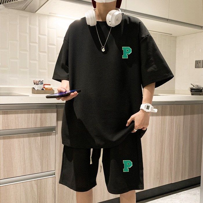 部屋着 ルームウェア カジュアル 涼しい 涼しい カジュアル ハーフパンツ tシャツ ゆったり 夏 メンズ セットアップ 上下セット