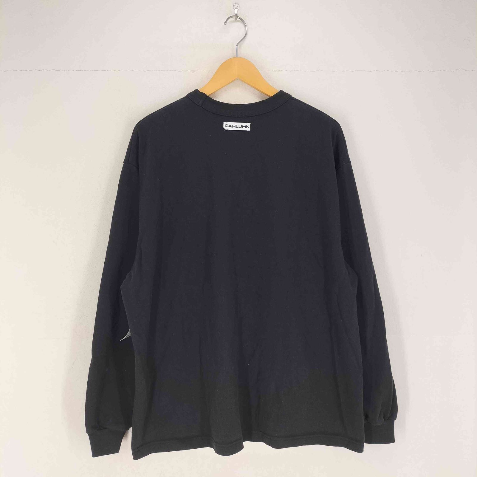 カウラム CAHLUMN Heavy Weight Jersey Long Sleeve Tee メンズ