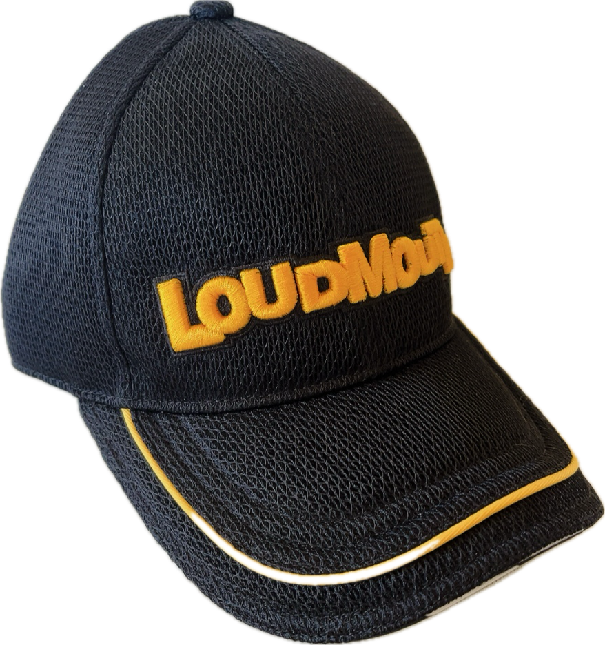 新品タグ付き　ラウドマウス(LOUDMOUTH) メンズ　メッシュキャップ  フリーサイズ 定価4180円