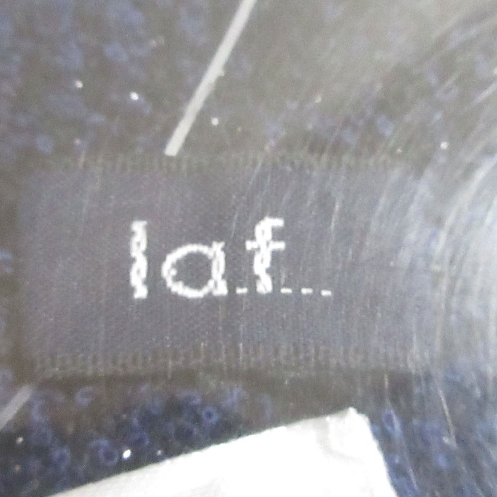 未使用 la.f… ラエフ 前後2way BIOGRACEツイード風 ニット