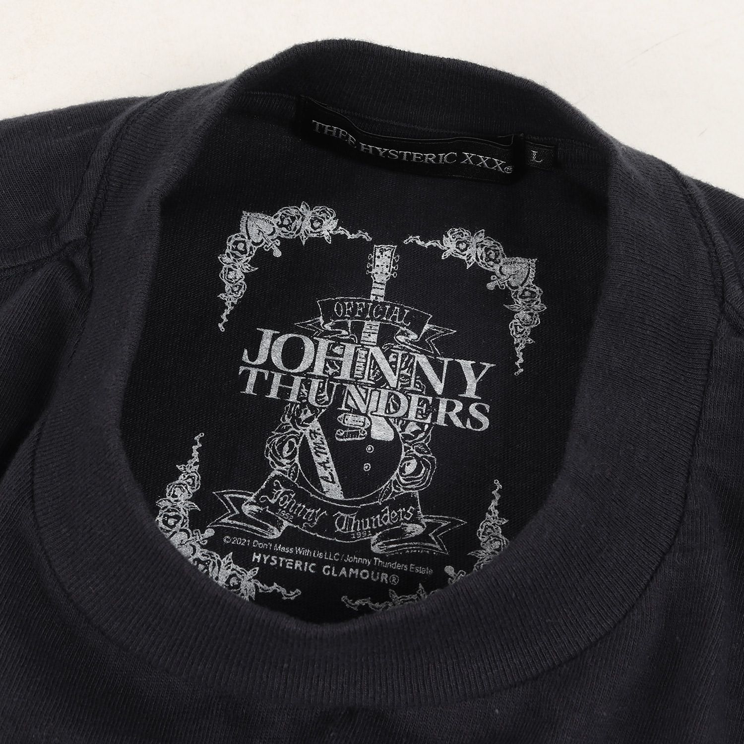 HYSTERIC GLAMOUR ヒステリックグラマー Tシャツ サイズ:L 21AW JOHNNY 