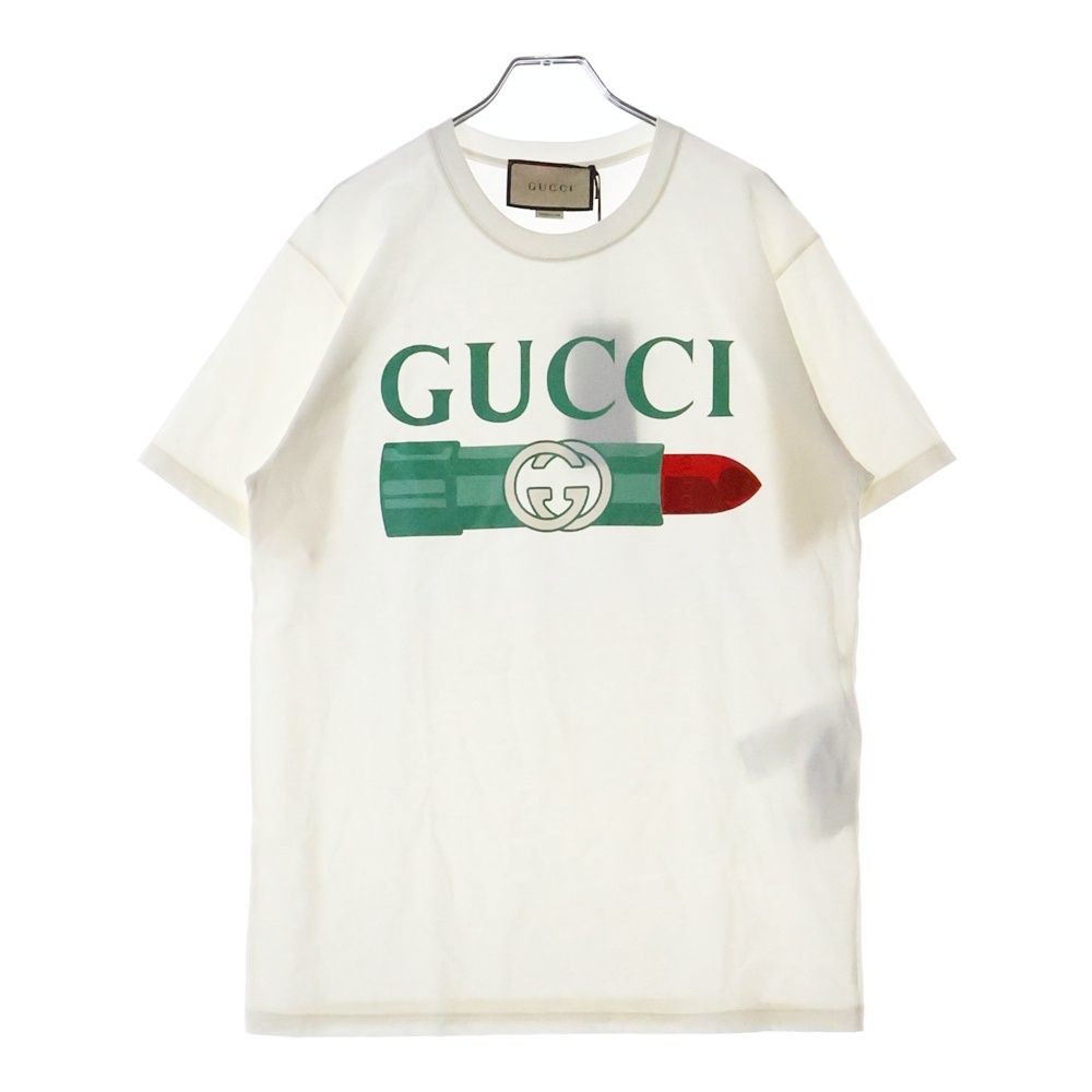 GUCCI (グッチ) インターロッキングG リップスティック ロゴ プリント  