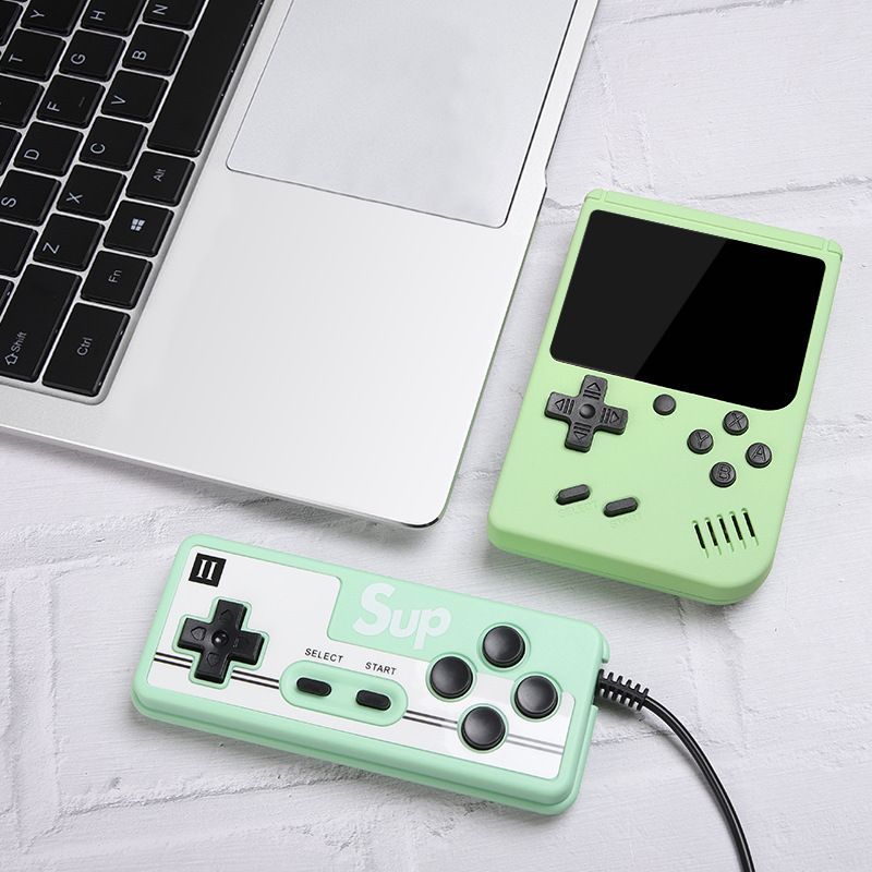 携帯ゲーム機 小型 800 in 1 ハンドル いつでも充電 マカロンゲーム機