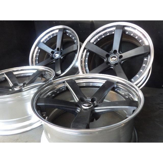 work ホイール　 zeast ST2 21インチ　ホイール.タイヤセット 2599】☆WORK ZEAST ST2△21x10J 5穴 PCD114.3 +1/-7△4本 前後