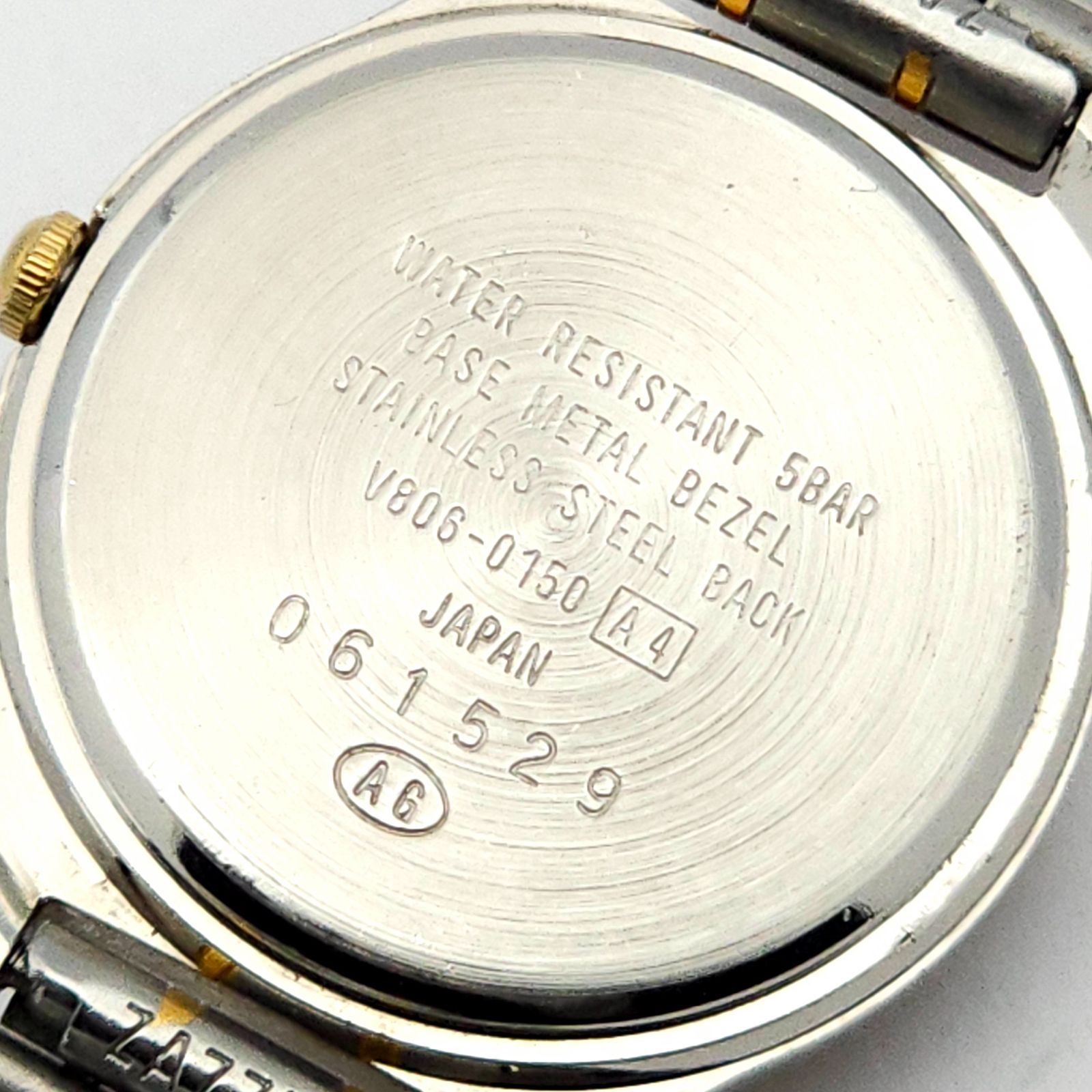 SEIKO セイコー アルバ アーバン V806-0150 QZ 動作品 スモセコ サン 