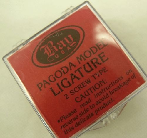 チャールズ・ベイ）アルトサックス用リガチャー Pagoda（パゴダ）22K