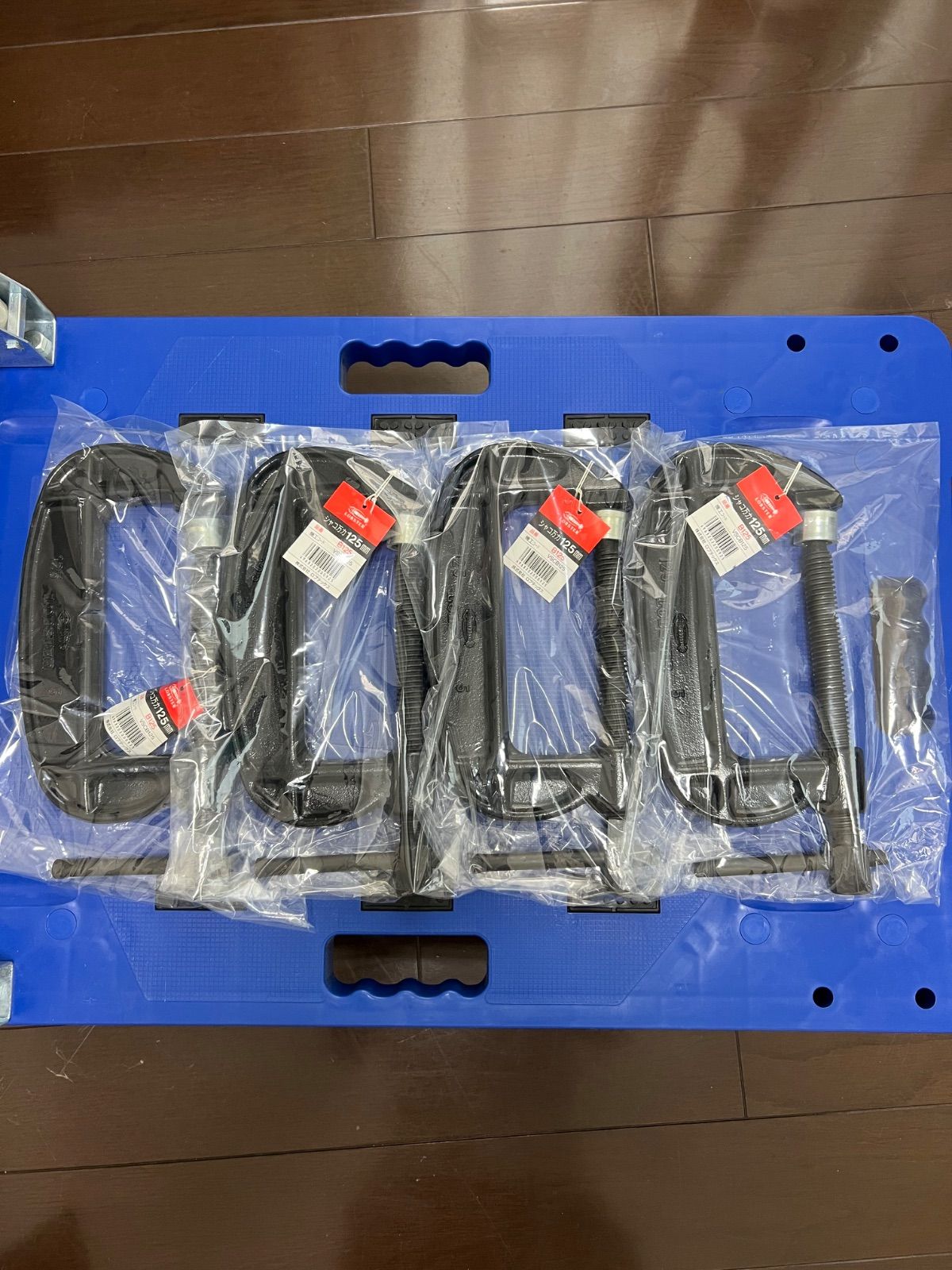 ロブスター万力 シャコ万力125mm 4個