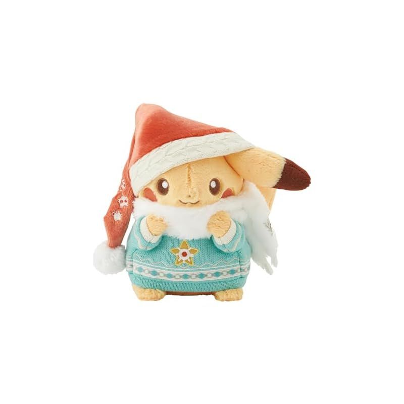 ポケモンセンターオリジナル ぬいぐるみ Pokemon Heartwarming Christmas ピカチュウ 0
