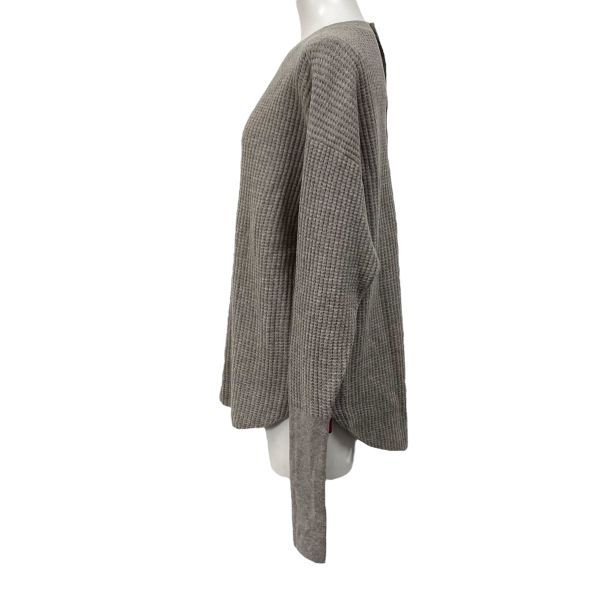 美品✨アパルトモン カシミヤ混サーマルニット グレー ◇ アパルトモン L'Appartement サーマルニット 長袖 クルー