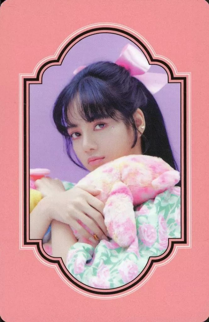 中古】コレクションカード(女性) BLACKPINK/リサ(LISA)/バストアップ