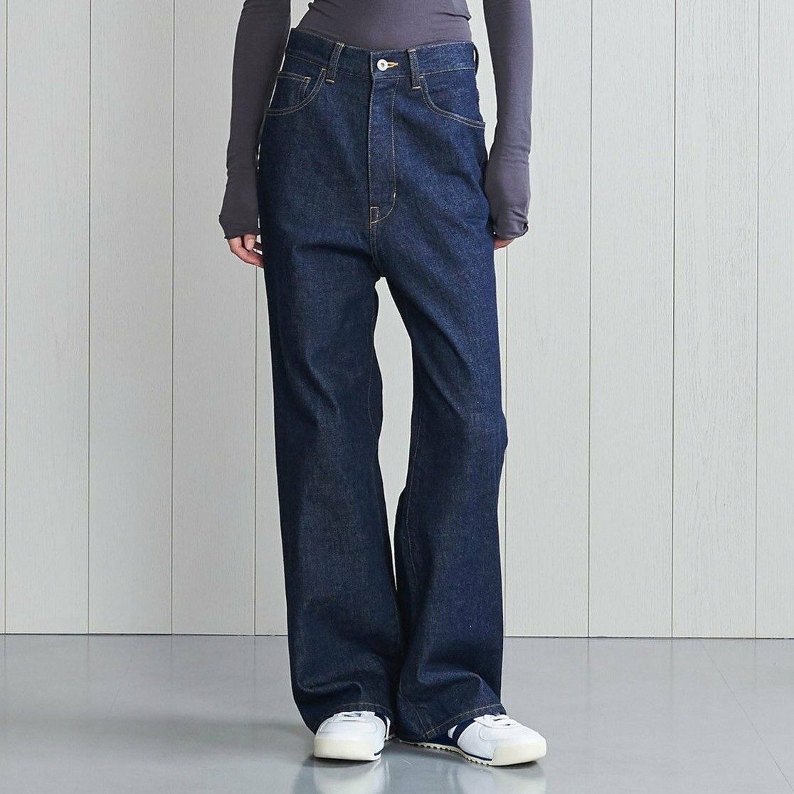 24SS デニムバギーパンツ