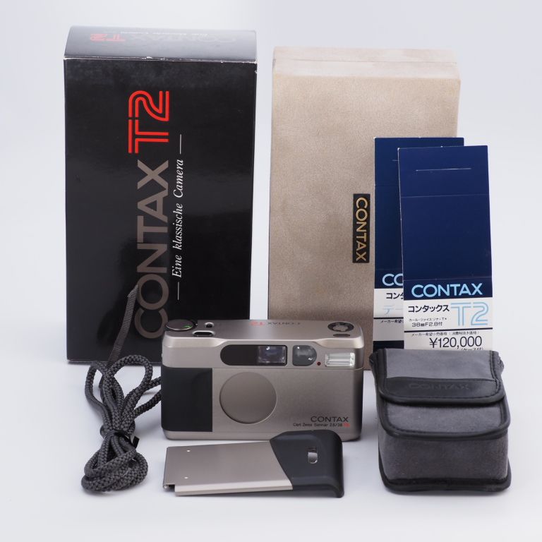 CONTAX コンタックス フィルムカメラ T2D ボディ DATE BACK