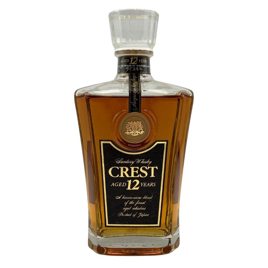 Crest クレスト 12年ウイスキー 2本セット 向獅子 No.67 サントリー クレスト 12年 向獅子＆響マーク 評価