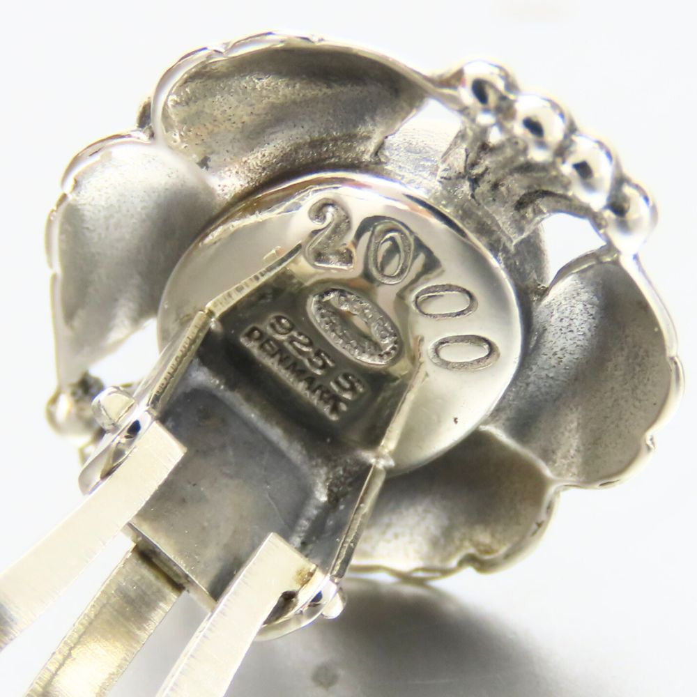 中古】 ジョージジェンセン イヤリング シルバー925 約8.7g シルバー  