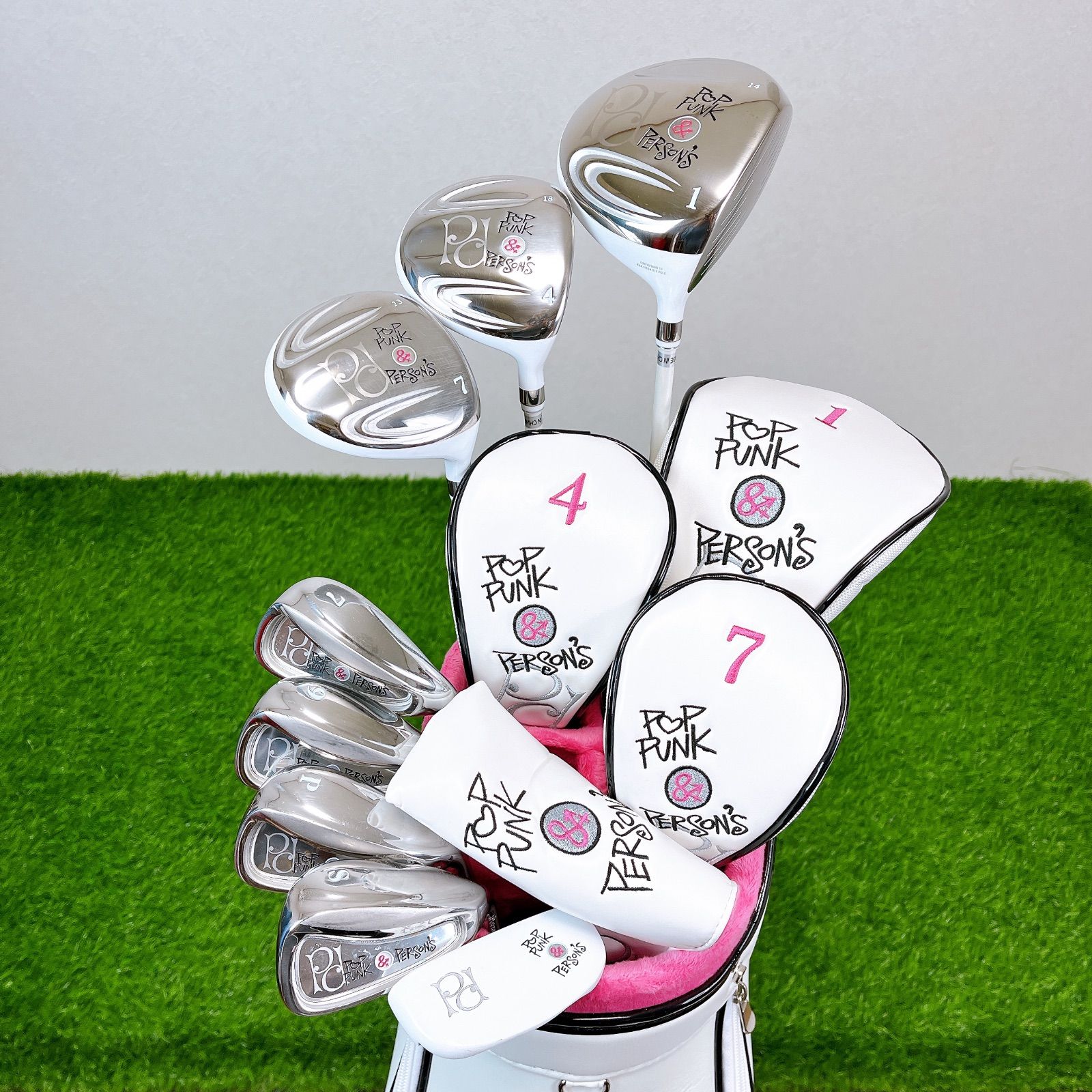 レディース ポップパンク パーソンズ ハーフセット POP PUNK ゴルフ