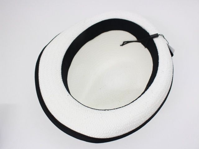 【未使用】ブリーフィング　ストローハット 未使用品 ブリーフィング BRIEFING ストローハット L ブラック