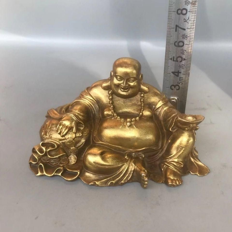 仏教美術 四面仏 亭子仏 銅製品 鎮宅辟邪 開運風水 招財 置物 工芸品 大腹弥勒仏仏像 銅器 銅製品 鎮宅 辟邪 開運 風水 招財 置物