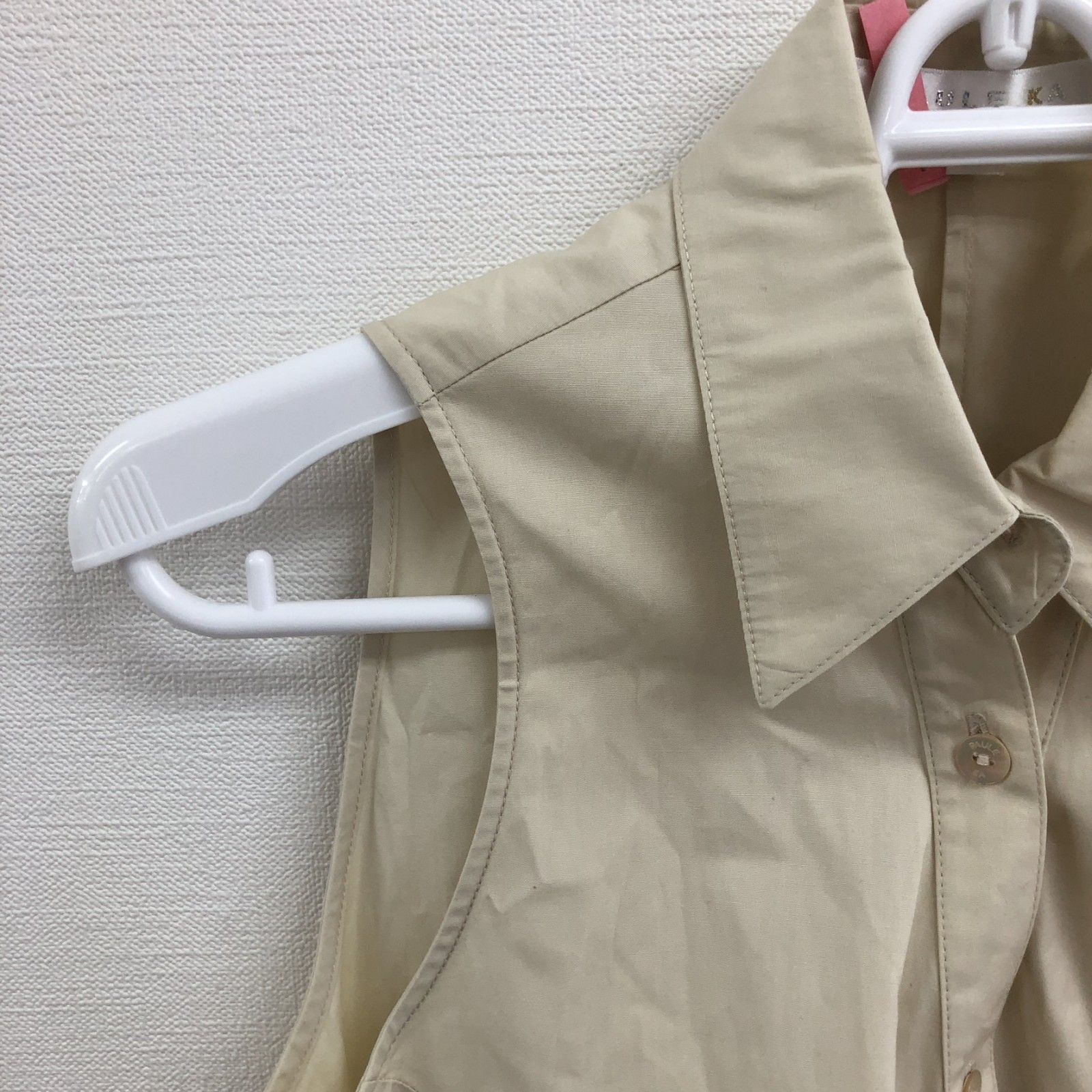 PAULE KA - 【PAULE KA】ポールカ 白 S トップス レディースの