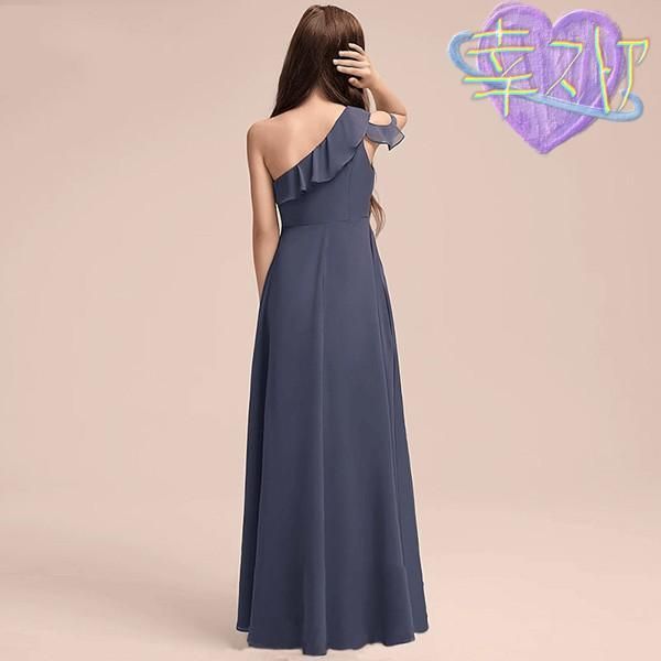 キッズドレス ピアノ 発表会 ロング 子供ドレス ワンピース お姫様 上品 フォーマル 大人っぽい 誕生日 フ スカート