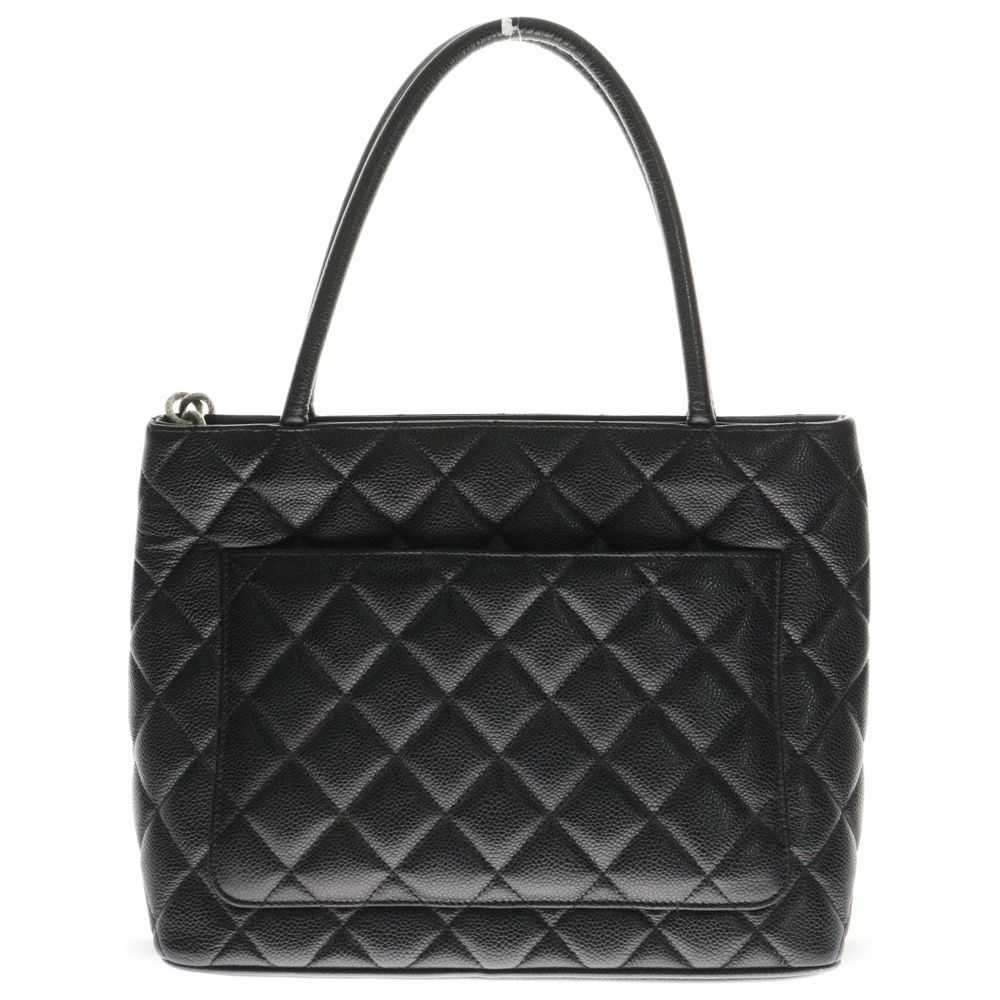 CHANEL復刻トートバッグ ファスナートップ シルバー ココマークチャーム CHANEL復刻トートバッグ ファスナートップ シルバー ココマーク