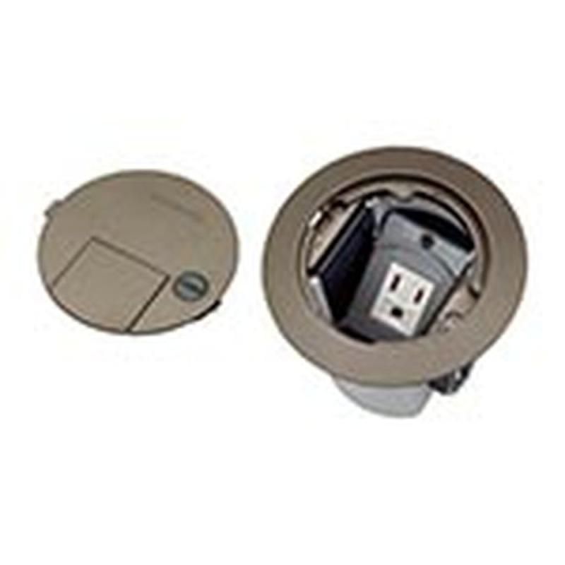 パナソニック Panasonic 住宅用フロアコンラウンド 2P15A125Vアース付1コ口 ブラウンメタリック DUM7001MA