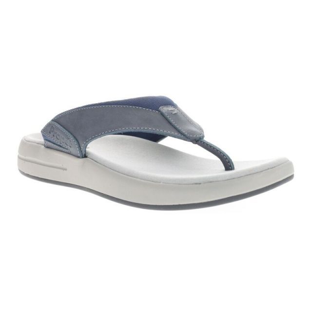 【送料無料】 プロペット メンズ サンダル シューズ Propet Easton Men's Thong Sandals Navy