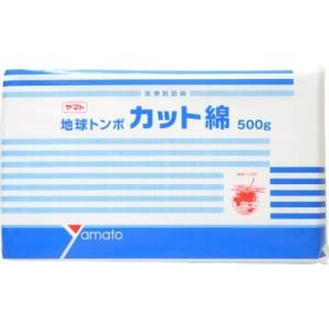 【新品・2営業日で発送】大和工業 地球トンボ　カット綿　５００ｇ 30108 1個