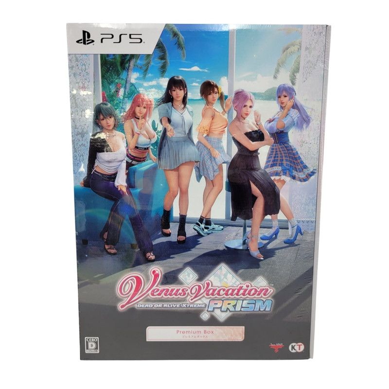 未開封 ゲーム Venus Vacation PRISM DEAD OR ALIVE XTREME プレミアムボックス CERO区分_D 17歳以上対象 PlayStation 5 PS5 ソフト 026-250522-ay-01-izu