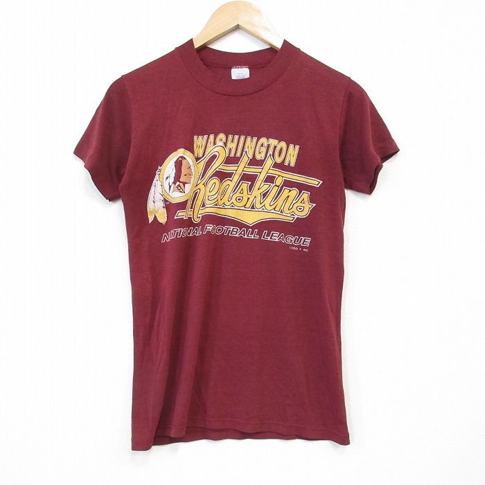 S/古着 半袖 ビンテージ Tシャツ メンズ 80s NFL ワシントン