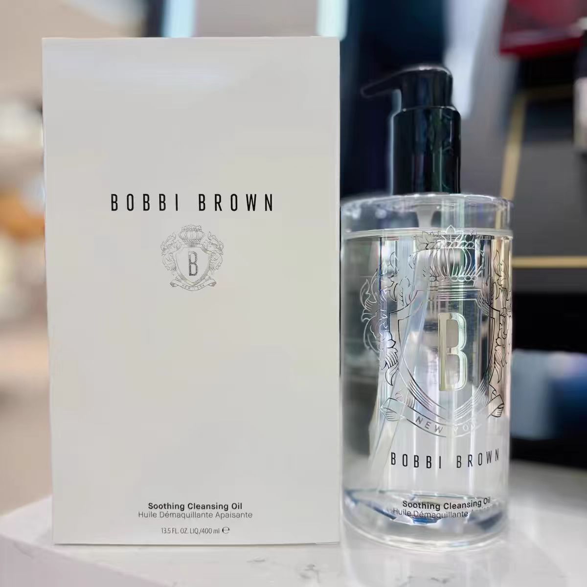 新品 BOBBI BROWN ボビイブラウンスージングクレンジングオイル400ml