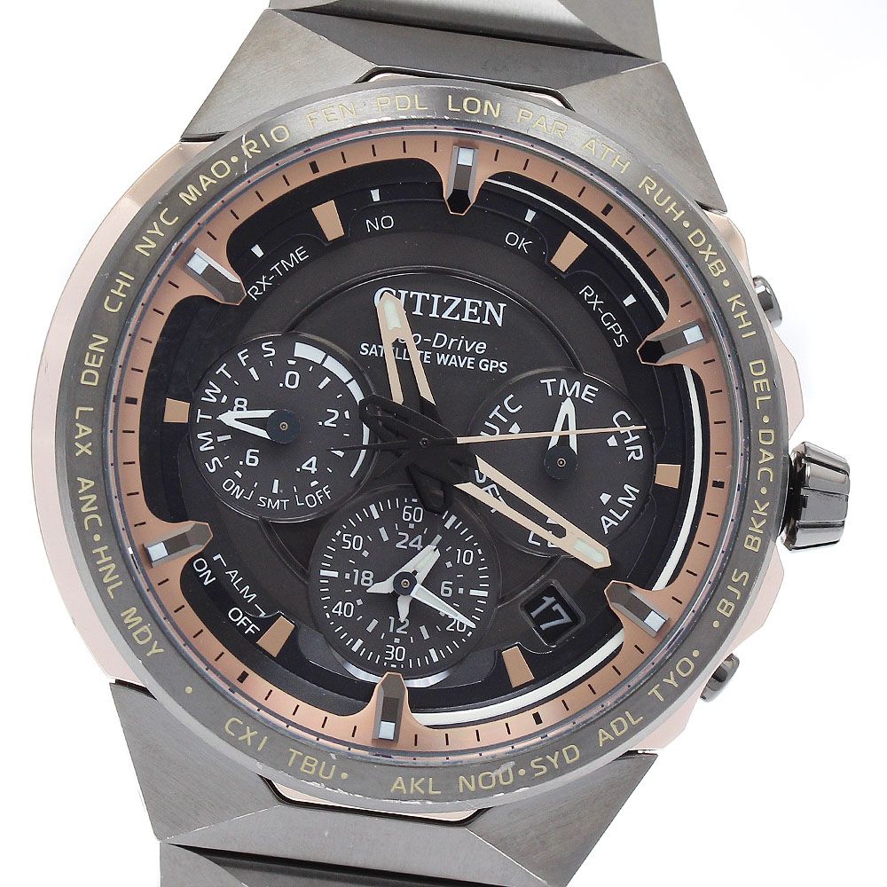 シチズン CITIZEN F950-T026729|CC4025-82E サテライトウェーブ エコドライブ チタニウム技術 50周年記念 ソーラー電波 メンズ内箱 保証書付き_895320