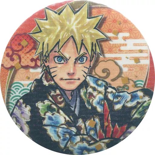 NARUTO-うずまきナルト 和服 缶バッジ レア 中古】バッジ・ピンズ(キャラクター) うずまきナルト(和服) 「新作歌舞