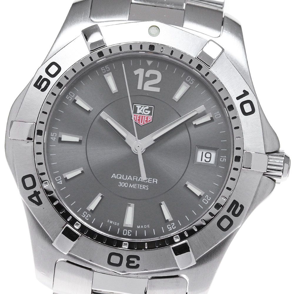 【美品 OH済み】タグホイヤー WAF111E アクアレーサー デイト 楽天市場】タグホイヤー TAG HEUER WAF111E アクアレーサー