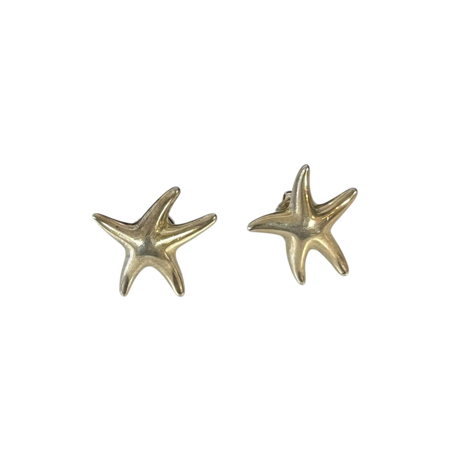 管32053 TIFFANY-Co. ティファニー スターフィッシュ ピアス シルバー925