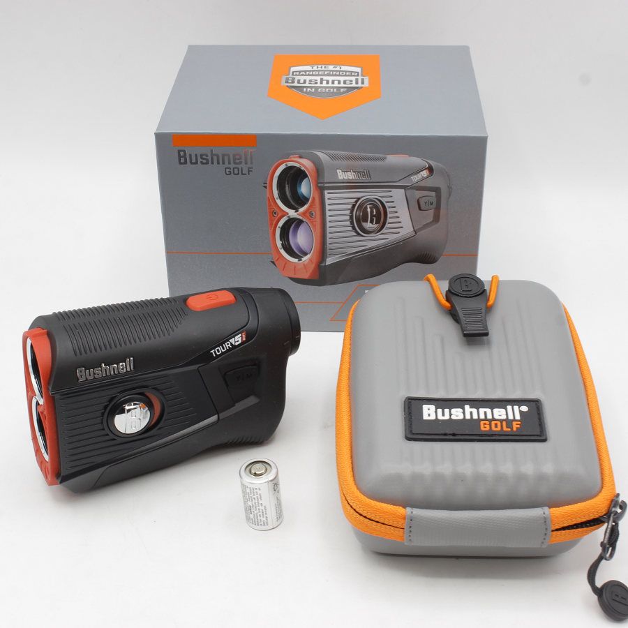 美品】Bushnell ピンシーカーツアー V5 シフトスリムジョルト ゴルフ用