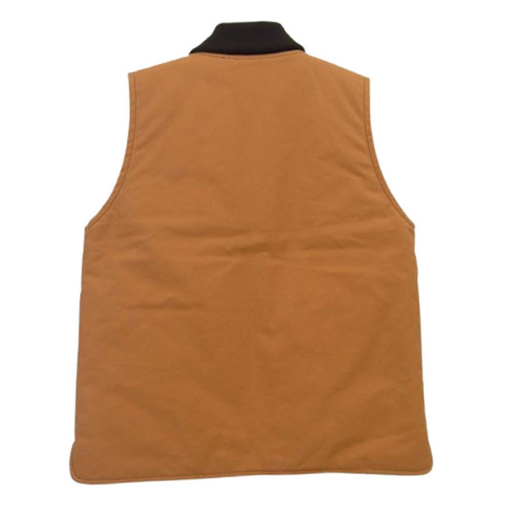 トロフィークロージング TROPHY CLOTHING OILED DUCK STORM VEST ダック ベスト ジャケット オレンジ系 42