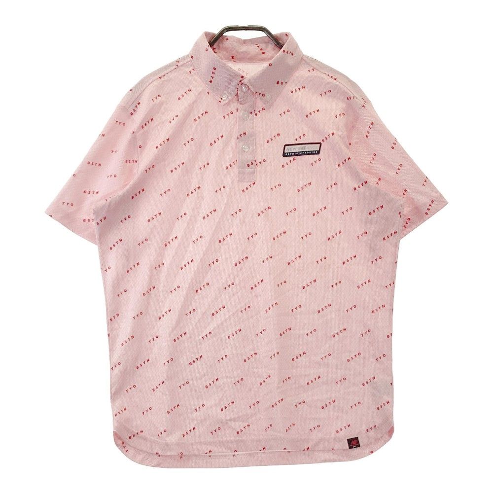 サイズ：5 NEW BALANCE GOLF ニューバランス 半袖ポロシャツ レッド系