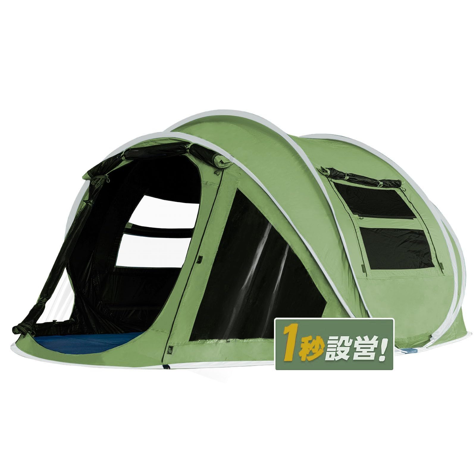 新品 KAZOOキャンプ用自動屋外ポップアップテント防水用クイックオープニングテントキャリングバッグ付き